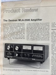 HEATHKIT HD-1410 & DENTRON MLA-2500 PRODUCT REVIEW in QST March 1978