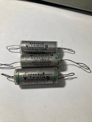 Lot of 3 NOS Sprague 1.0 uF 100V Capacitors Vitamin Q audiophile crossover #5