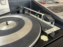 🍊Vintage 1970s Zenith Allegro Stereo System w/ AM/FM Stereo Turntable 8 Track!