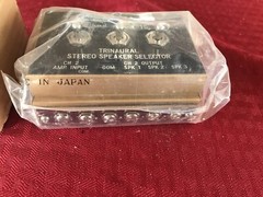 Calrad Stereo Speaker Selector Control Box