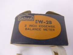 NOS CALRAD EW STEREO BALANCE METER EW-2B NEW iN BOX