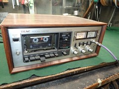 Vintage Teac A601R Stereo Cassette Deck -Read