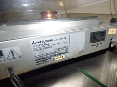 Mitsubishi DP 12 fully automatic belt drive turntable new belt , record weight