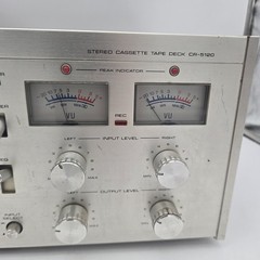 Vintage Fisher CR-5120 ~ 3-heads Cassette Tape Player Recorder ~ PARTS/REPAIR