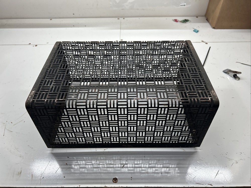 Vintage Heathkit W5M Amplifier Tube Cover Cage