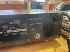Vintage Denon POA-800 2 Channel Stereo Home Power Amplifier 50 Watts /Channel #3