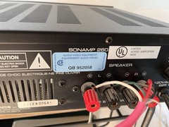Sonance Sonamp 260 Amplifier + SS4 Speaker Selector Multi Room Audio System Test