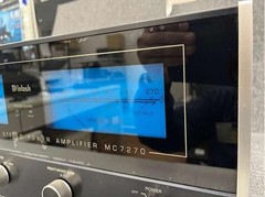 McIntosh MC7270 Stereo Power Amplifier 270WPC Vintage Audio Tested Working