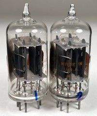 2 NIB NOS Tektronix selected RCA 12AU7 tubes TV7 & AT1000 tested excellent