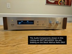 Black Walnut Rails Fits Pioneer RG-2 RG-60 RG-70 RG-9 SR-303 SR-60 SR-70 SR-9