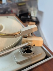 Vintage PACKARD BELL SOLID STATE RPS 02 W/ GARRARD TURNTABLE Wood Cabinet