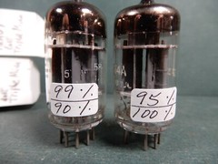 GE Gray Plate Triple Mica Support Rod JG-5814A Vacuum Tubes (2) Strong! 1958