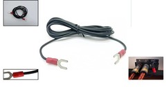 High-Quality 5-ft Ground Wire for Turntables – Eliminates Static & Interference