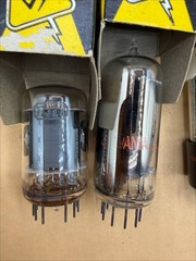 Vintage NEW Sylvania Vacuum Tube Lot 5U4GB 5AS4A 6DW4 6AX4GTB 7JZ8 – RE