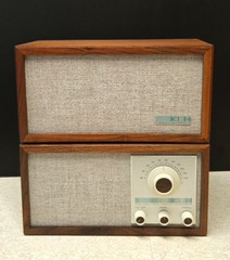 NEW Replacement Grill KLH Model Twenty One 21 Radio Precut Easy Install Lite Tan