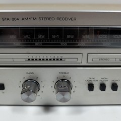 Realistic STA-204 AM/FM Stereo Receiver Vintage 1970s Radio Shack w/ Manual