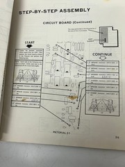 3 Vtg Bell & Howell Schools Digital Multimeter Assembly Manuals 9550-1 9550-2