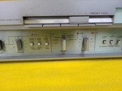 KENWOOD KA-900 AMPLIFIER (1980) Tested and Works Silver Vintage Please Read