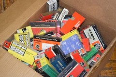 FACTORY VACUUM TUBE SLEEVES – COOL LITTLE PIECES OF ADVERTISING – EMPTY HOLDERS
