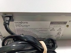 Broksonic DVCR-810 Series A DVD/VCR Combo Player 4-Head VHS DVD