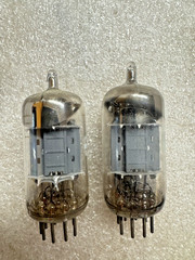 Matsushita Electric Co. 12AX7 Matching Pair Preamp Tubes ‘Mullard Japan’ 3G