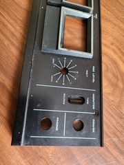 AKAI GX-210D Reel To Reel lower front plate – made in Japan
