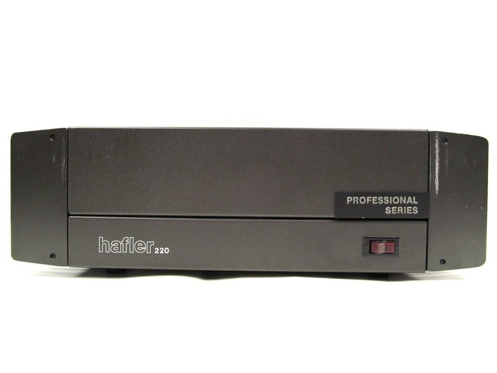 HAFLER DH-220 Power Amplifier BRIDGED for MONO, OVER300 Watts RMS + UPGRADES!