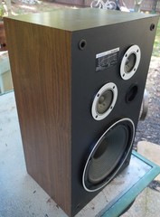 Pioneer CS-G201W 3-Way 1 Speaker System 100 Watts 6 OHM w/Grill Tested