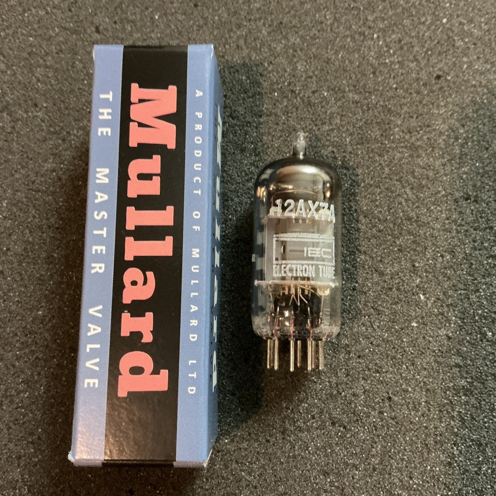 Nice Mullard 12AX7A ECC83 Tube I63 Triplett Tested 12AX7 B339 7025 L@@K!