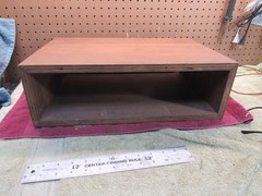 Vintage Stereo Radio Hi-Fi Wood Cabinet Mcintosh Fisher Scott 17″x4.5″