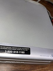 Funai SV2000 WV805 4Head HiFi VCR VHS Recorder DVD Player Combo TESTED – WORKS