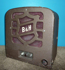 Bell & Howell 185-B8 Speaker Amplifier in Cabinet 6L6G