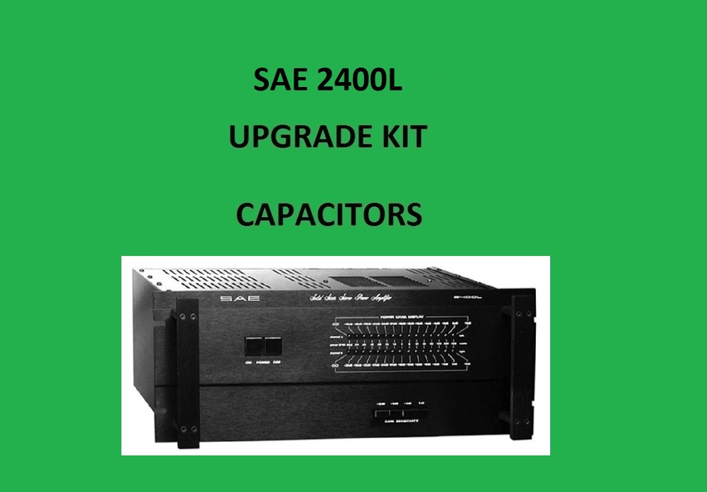 Power Amplifier SAE 2400L Repair KIT – all capacitors