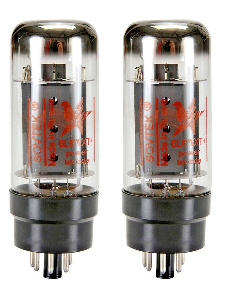 NEW SOVTEK 6L6WXT+ Matched **PAIR** Tubes 6L6 5881 SUPER POWER VALVES