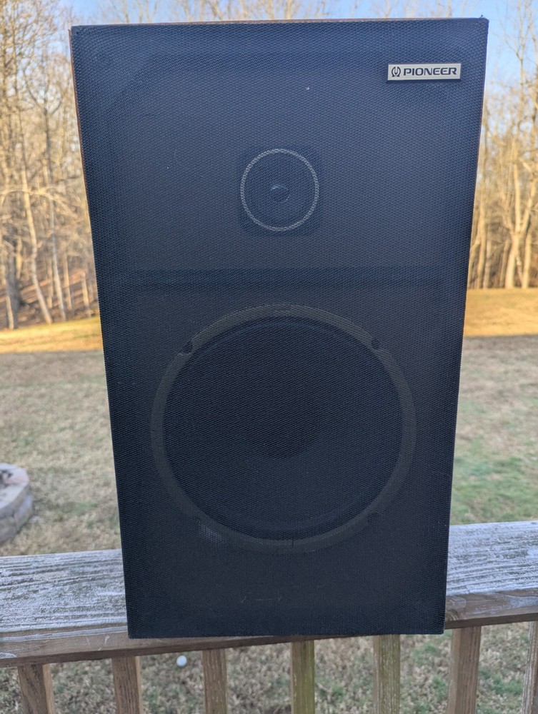 1 Pioneer Vintage Home Speaker CS-G103 Tested And Works As Should
