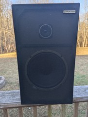 1 Pioneer Vintage Home Speaker CS-G103 Tested And Works As Should