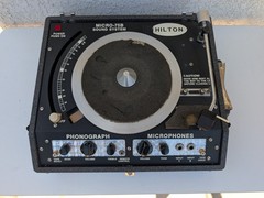 Hilton Micro 75B Sound System Turntable Record player