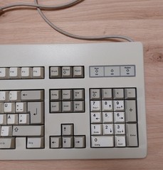 VINTAGE RARE CHERRY KEYBORAD G80-3000, late 80s Made in West Germany