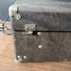 Vintage Califone 1455K Portable Record Player Semi-Works for Parts