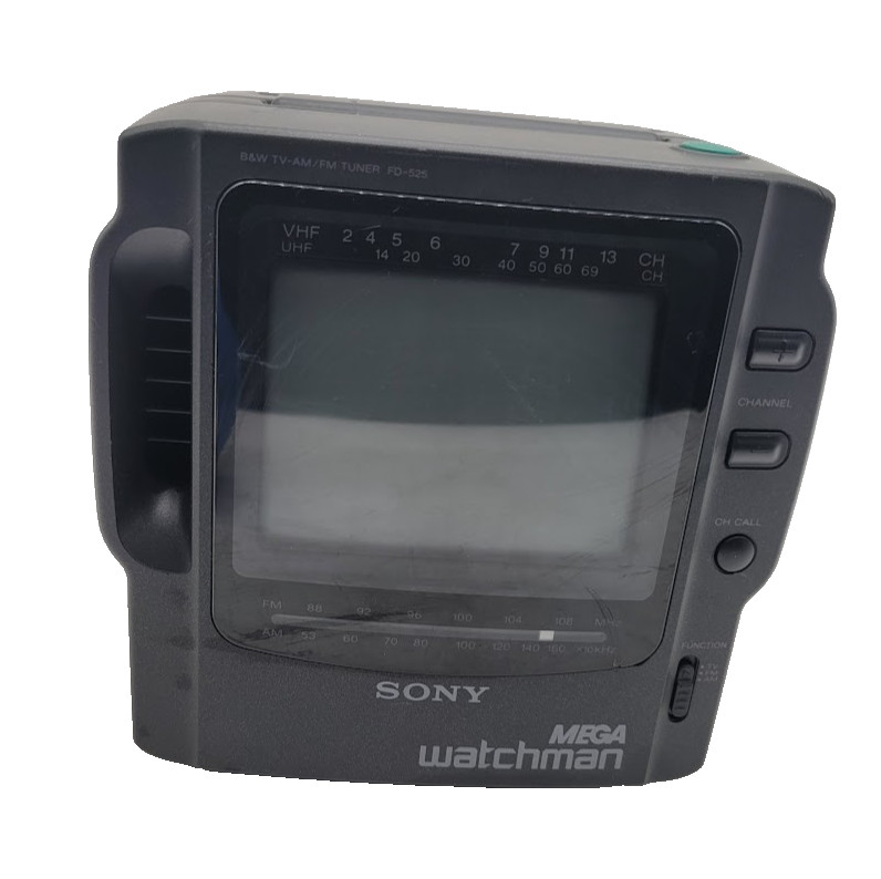 sony mega watchman TV AM/FM Tuner FD-525