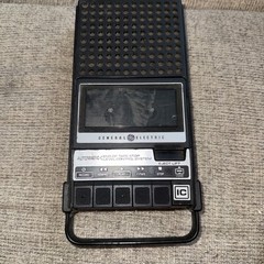 GE Cassette Recorder Player Model 3-5001 General Electric Vintage NO CORD