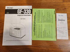 TEAC Model GF-330 Stereo Cassette Deck in Good Condition – Tested
