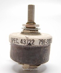 NOS Ohmite Potentiometer / SPEC 43722 79F-908526-1 / 400 Ohm — KTB2