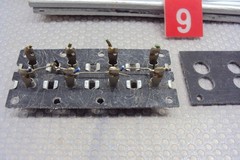 Philips 7831 Receiver RCA Jack Panel Assembly. Tested Parting Entire 7831