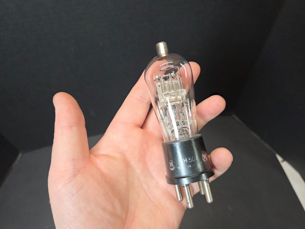 RARE Early large pin Westinghouse Electrometer Triode RH-507 tube