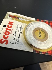 Vintage Scotch Brand Leader and Timing Tape 150 ft. 282-0263