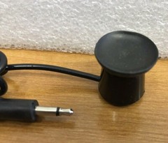 Vintage Telephone Pickup Suction Cup Style Taiwan Black Spy Gear