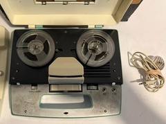 Vintage AIWA Transistor Tape Recorder TP-40 Japan Original Box