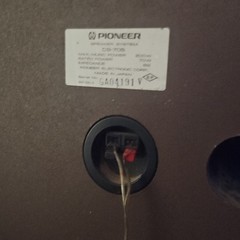 Pioneer CS-705 TURBOPLUS Electronic Bass Drive Vintage Speaker System