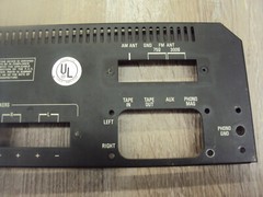 Realistic STA-80 Receiver Back Panel & Mounting Screws Tested Parting Out STA-80